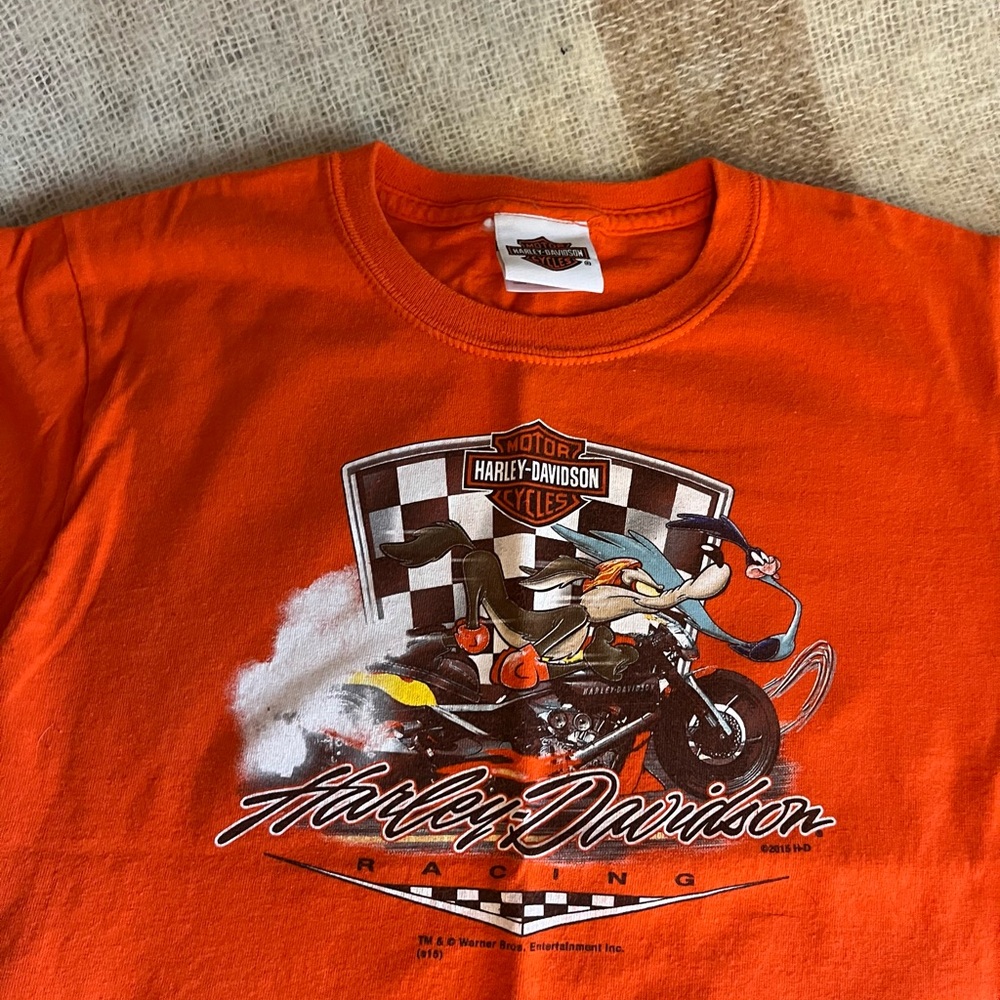 Harley-Davidson Kids Orange T-Shirt